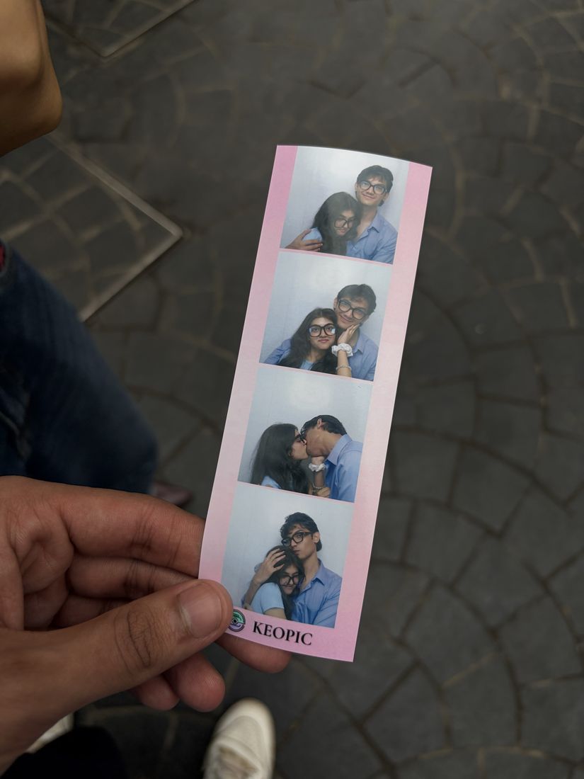 our photo strip